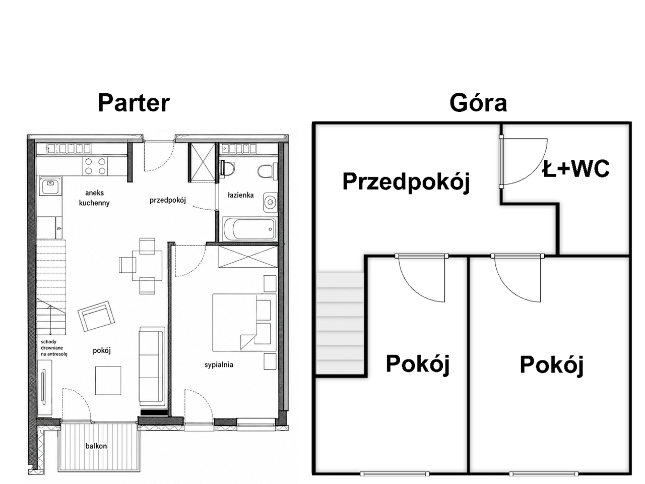 4 Pokoje Centrum 2 Poziomy 2 Łazienki Balkon Garaż Winda - obrazek 29